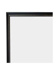 Miroir encadré noir et doré 34x45cm - Mirrors and More - Elenor 2