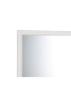 Miroir encadré blanc et doré 34x45cm - Mirrors and More - Elenor 2