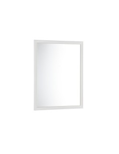 Miroir encadré blanc et doré 34x45cm - Mirrors and More - Elenor