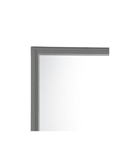 Elenor - Miroir encadré gris et argent 34x45cm - Mirrors and More