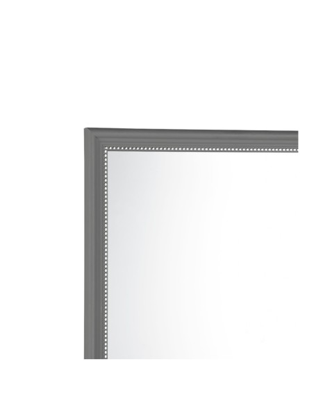 Elenor - Miroir encadré gris et argent 34x45cm - Mirrors and More