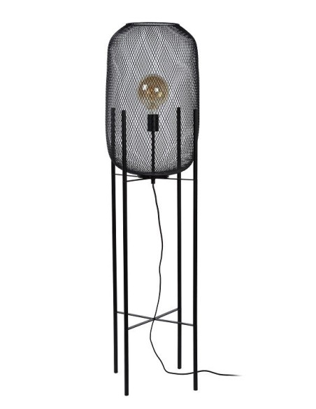 Lampadaire Led  Mesh noir - Lucide Leluminaireled.com