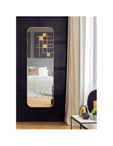 Mirrors and More  - Britney - Miroir rectangulaire or 50 x 150cm