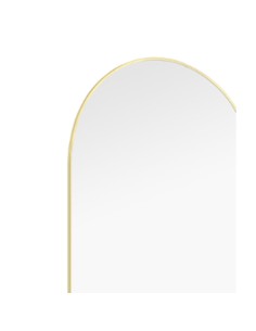 Miroir ovale doré 30 x 70 cm - Mirrors and More - Joséphine 2