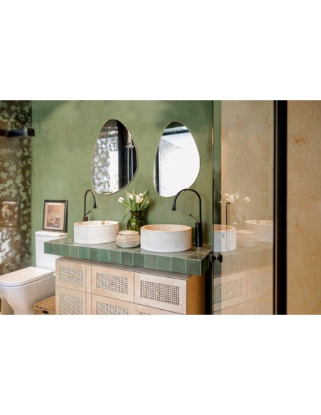 Mirrors and More  - Idona - Miroir asymétrique doré 40x60cm