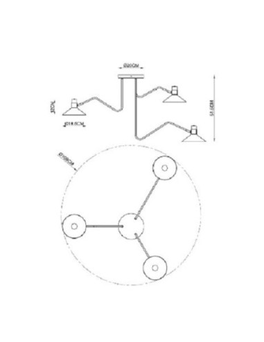 Suspension intérieure Led Pepijn 3 sources lumineuses - Lucide Leluminaireled.com