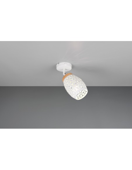 TRIO- Applique blanc mat BIDAR, jeu de lumière unique , E14, 10 W max