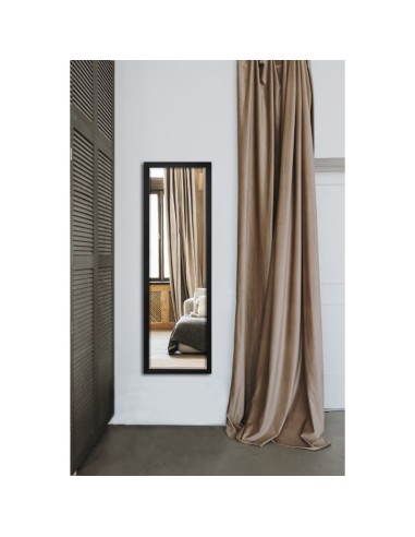 Mirrors and More  - Juliette - Miroir rectangulaire noir 50 x 150cm