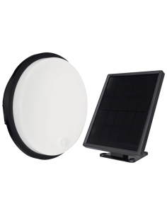 Hublot Led étanche solaire avec détecteur - Tibelec