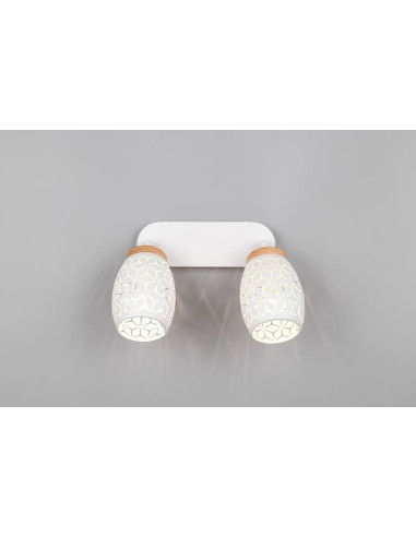 TRIO- Applique blanc mat BIDAR, jeu de lumière unique , E14, 10 W max