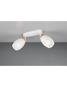 Applique Bidar de la marque TRIO - 2XE14, 10w max, jeu de lumière