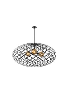 Suspension intérieure Led Wolfram 100 noire - Lucide Leluminaireled.com