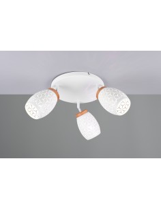Applique Bidar de la marque TRIO - 3XE14, 10w max, jeu de lumière