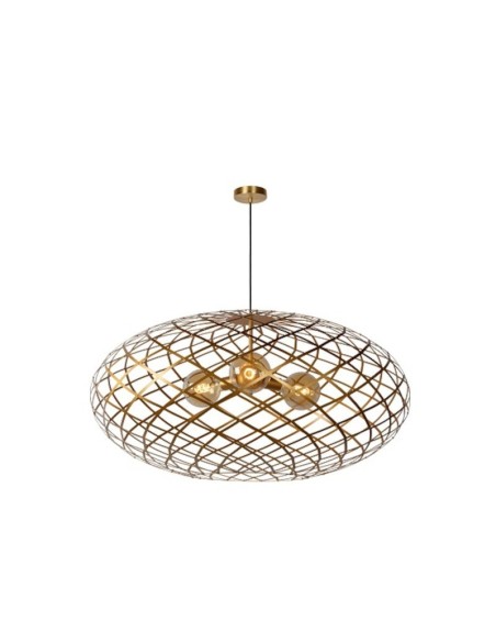 Suspension intérieure Led Wolfram 100 or mat - Lucide Leluminaireled.com