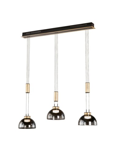 Suspension En Verre Lustre Led Moderne Lampe Pendante De Luxe Cuisine Salon Chambre A Cote De La Lampe Lustre En Cristal 8715646763354