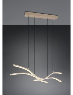 Suspension Led intégrée luminosité variable - Trio - Spider