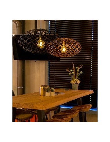 Suspension intérieure Led Wolfram 100 or mat - Lucide Leluminaireled.com