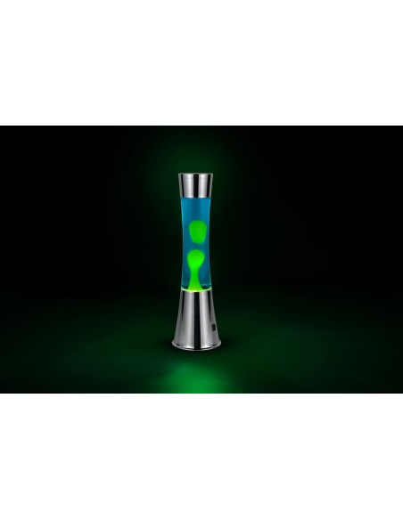 Lampe d'ambiance vintage chrome & vert - Trio - ETNA Leluminaireled.com