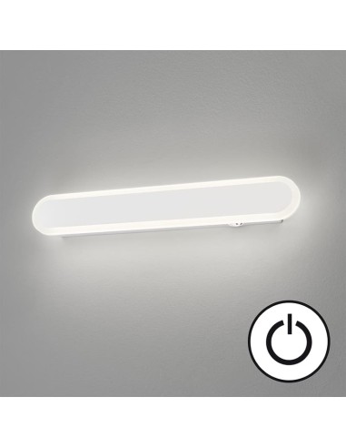 applique murale  led stretto blanche, 10 w 1500 lm 2700K