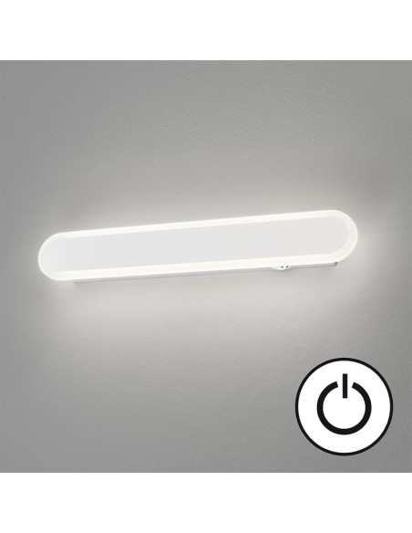 applique murale  led stretto blanche, 10 w 1500 lm 2700K