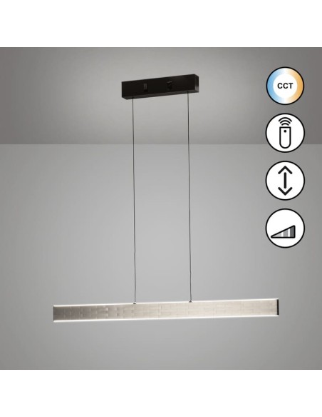 Suspension Aluro, 31 W 4400 lm 2700k à 6500k de fisher & Honsel