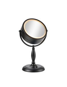 Lampe de table avec miroir E14 Max 25W, 36 cm, noir mat intérieur | Markslöjd
