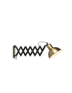 Applique Led vintage laiton vieilli culot E27 intérieur | Markslöjd