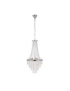 Lustre Cristal Allington en métal et Cristal Chrome – Markslöjd intérieur | Markslöjd
