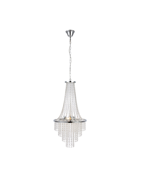 Lustre Cristal Allington en métal et Cristal Chrome – Markslöjd intérieur | Markslöjd