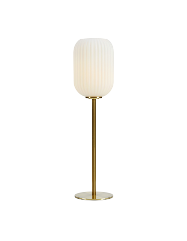 Lampe de table Cava, 40W E14 H.55 cm en laiton verre sobre intérieur | Markslöjd