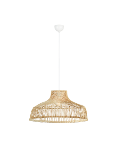 Suspension en rotin naturel Ø70 cm 1xE27 – Markslöjd intérieur | Markslöjd