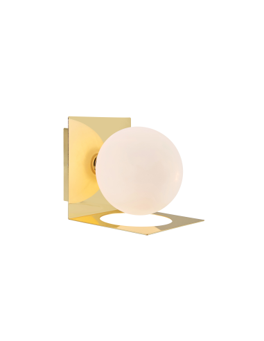 Applique murale étanche dorée culot G9 intérieur | Markslöjd