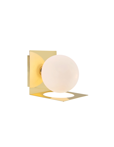 Applique murale étanche dorée culot G9 intérieur | Markslöjd