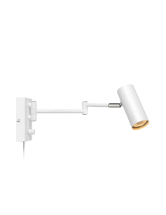 Applique murale intérieure Led dimmable orientable blanche intérieur | Markslöjd