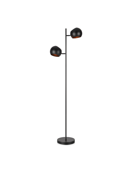 Lampadaire E14, 2x40W, IP20, noir – Markslöjd – Edgar intérieur | Markslöjd