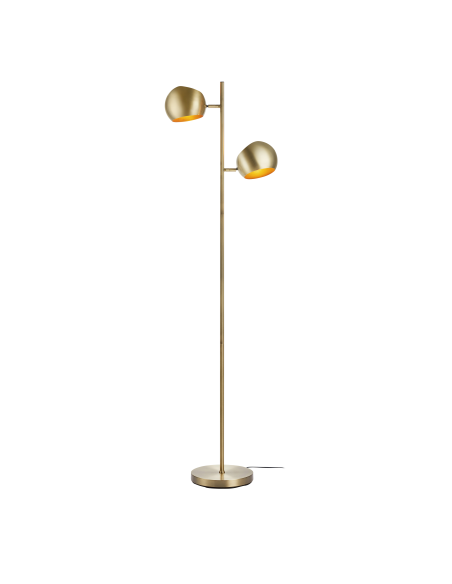 Lampadaire E14, 2x40W, IP20, laiton antique – Markslöjd – Edgar intérieur | Markslöjd