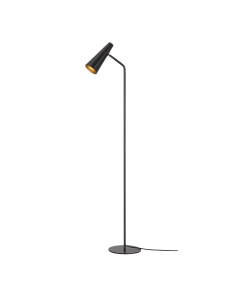 Lampadaire design métal noir mat orientable – E14 – Markslöjd – Peak intérieur | Markslöjd