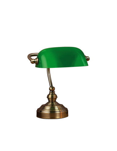 Lampe de table banquier verte intérieur | Markslöjd