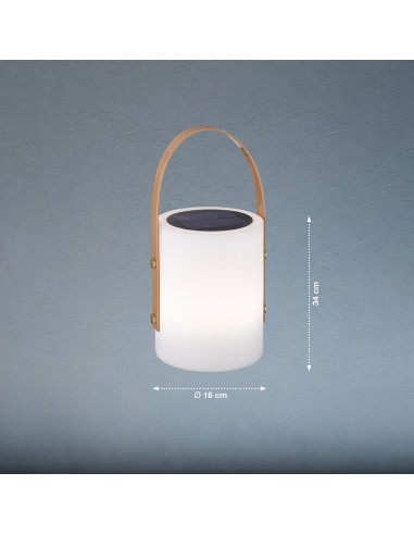 Lampe de table LED Bari XL utilisée en extérieur sur terrasse ou jardin