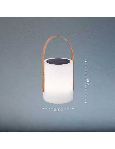 Lampe de table LED Bari XL utilisée en extérieur sur terrasse ou jardin