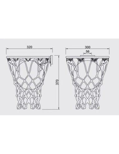 Applique murale Led intérieure design Andriy Privalov - Mantra - Basketball Leluminaireled.com