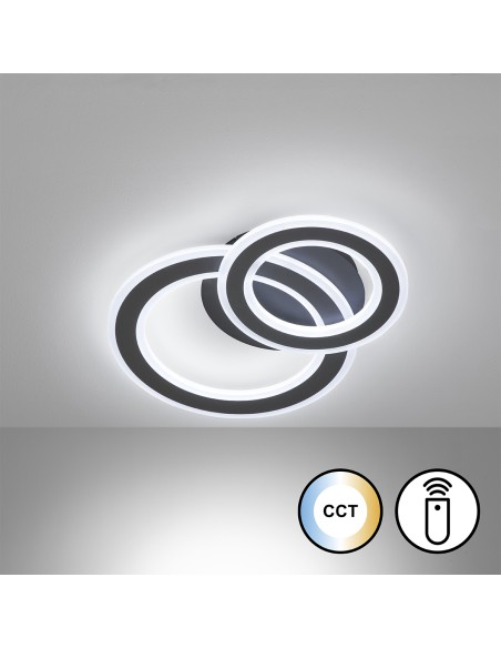 Plafonnier Elvas FH Lighting design moderne avec 3100 lumens