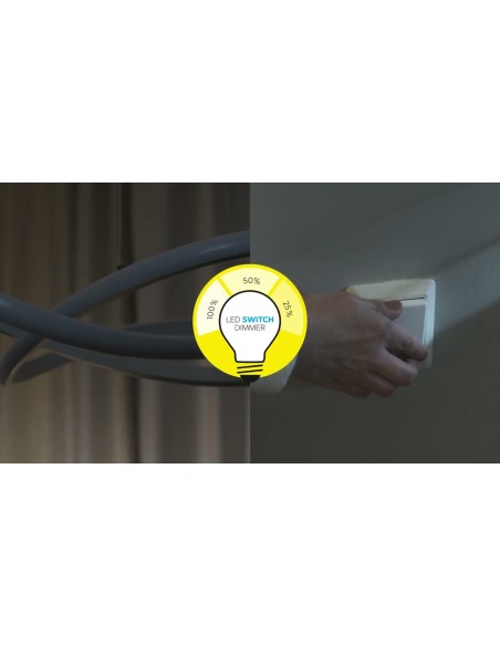 Ampoule LED filament décorative allumée avec éclairage 360 degrés
