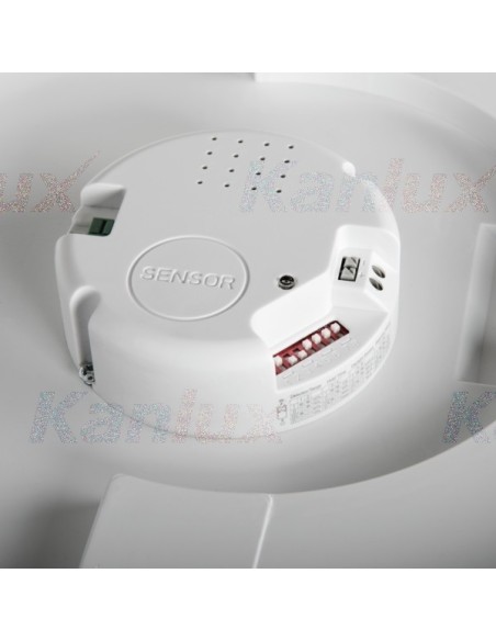 Plafonnier Led extérieur à détecteur de présence Daba N - Kanlux Leluminaireled.com