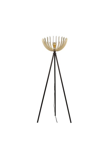 Lampadaire Led bois PM  - Atelier Loupiote - Athena