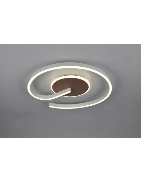Plafonnier Calle TRIO design moderne avec LED 2600 lumens