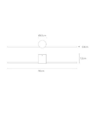 Applique murale intérieure étanche Led Mizar - Lucide Leluminaireled.com