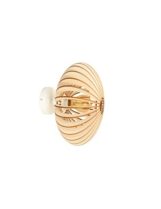 Applique Led bois Diam. 27,5 cm E27 12W - Atelier Loupiote - Mini Néo