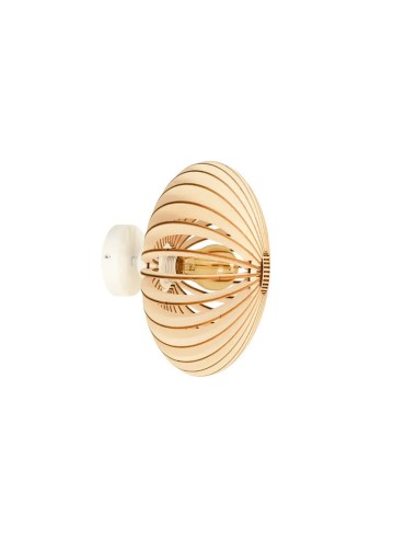 Applique Led bois Diam. 27,5 cm E27 12W - Atelier Loupiote - Mini Néo