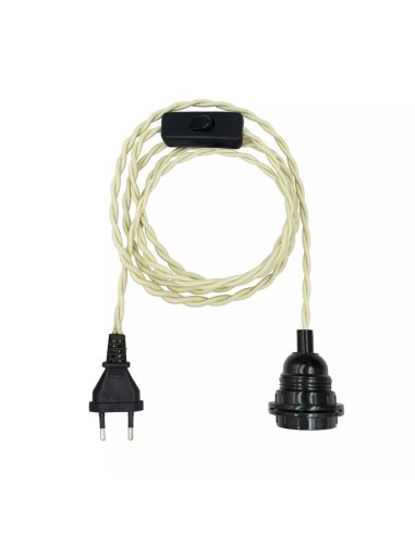 Lampe de table Led bois Diam. 35 cm E27 8W - Atelier Loupiote - Alice